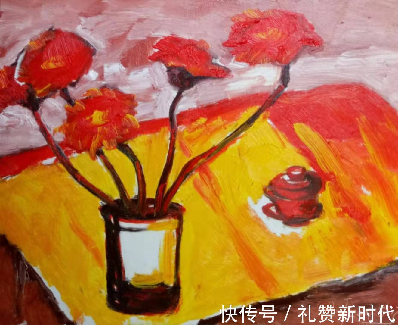 央美$龚树芳油画作品欣赏