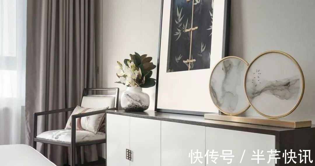 悠远|150平新中式装修设计,一进玄关就被迷住了,清雅客餐厅,更是惊艳!