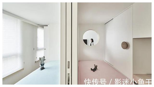 玄关|56㎡小宅，两房变三房，半平米不浪费，一家四口人住太舒服了！