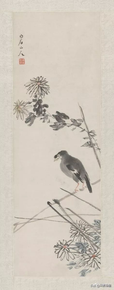 白石老人|赋梅兰竹菊松以新意——齐白石笔下的梅兰竹菊松