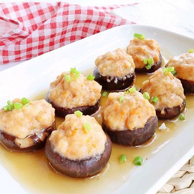 中秋|鲜香味美香菇酿虾仁