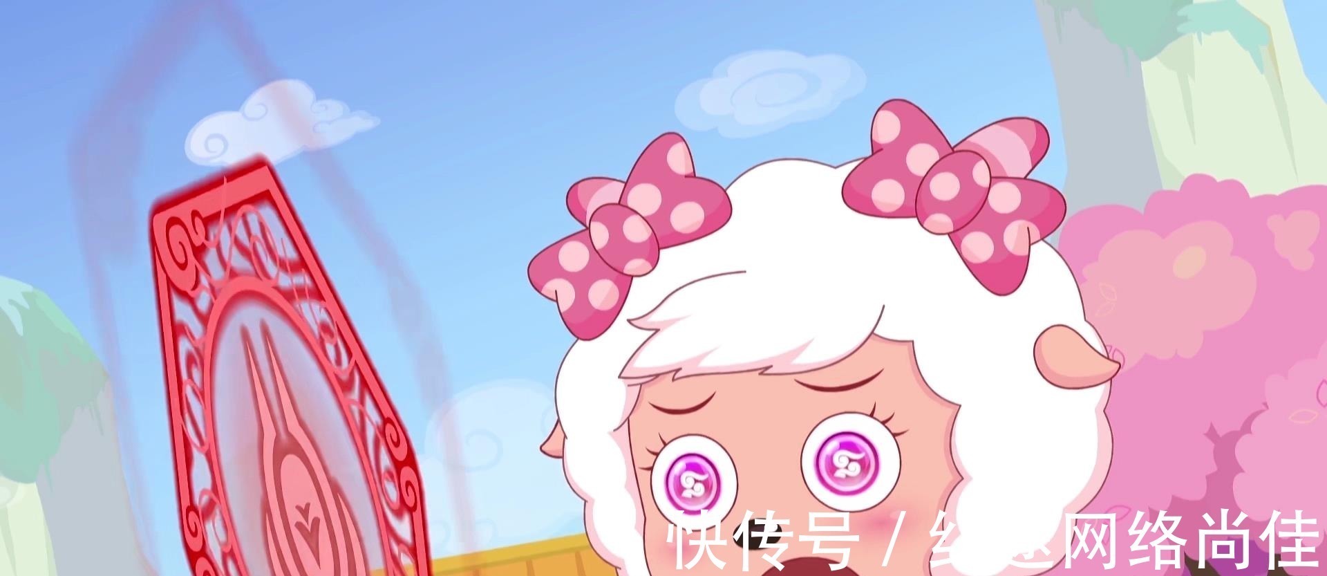 美羊羊|喜羊羊与灰太狼,美羊羊后期没有用?看看虚幻镜如何压制孤心狼