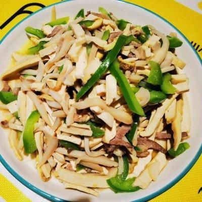 肉丝|杏鲍菇炒豆干最香的吃法，让我连吃了三碗饭