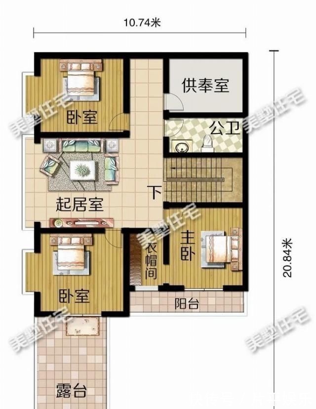 简欧别墅|8栋经典二层简欧别墅，第一套在农村最吃香，图纸收藏不后悔