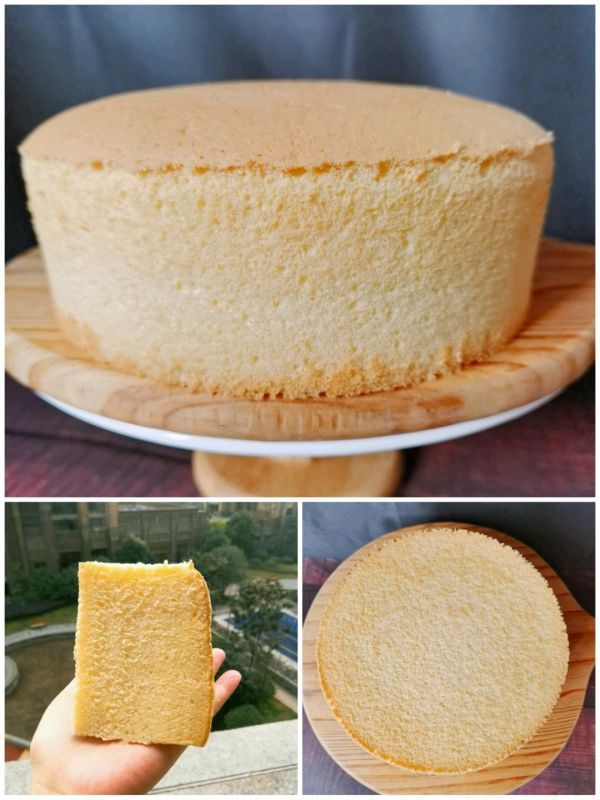 教你做8寸戚风蛋糕