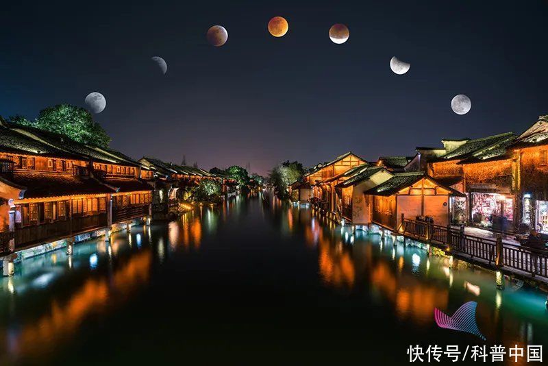 月亮 就在今天，超级红月亮+月全食！错过再等一年