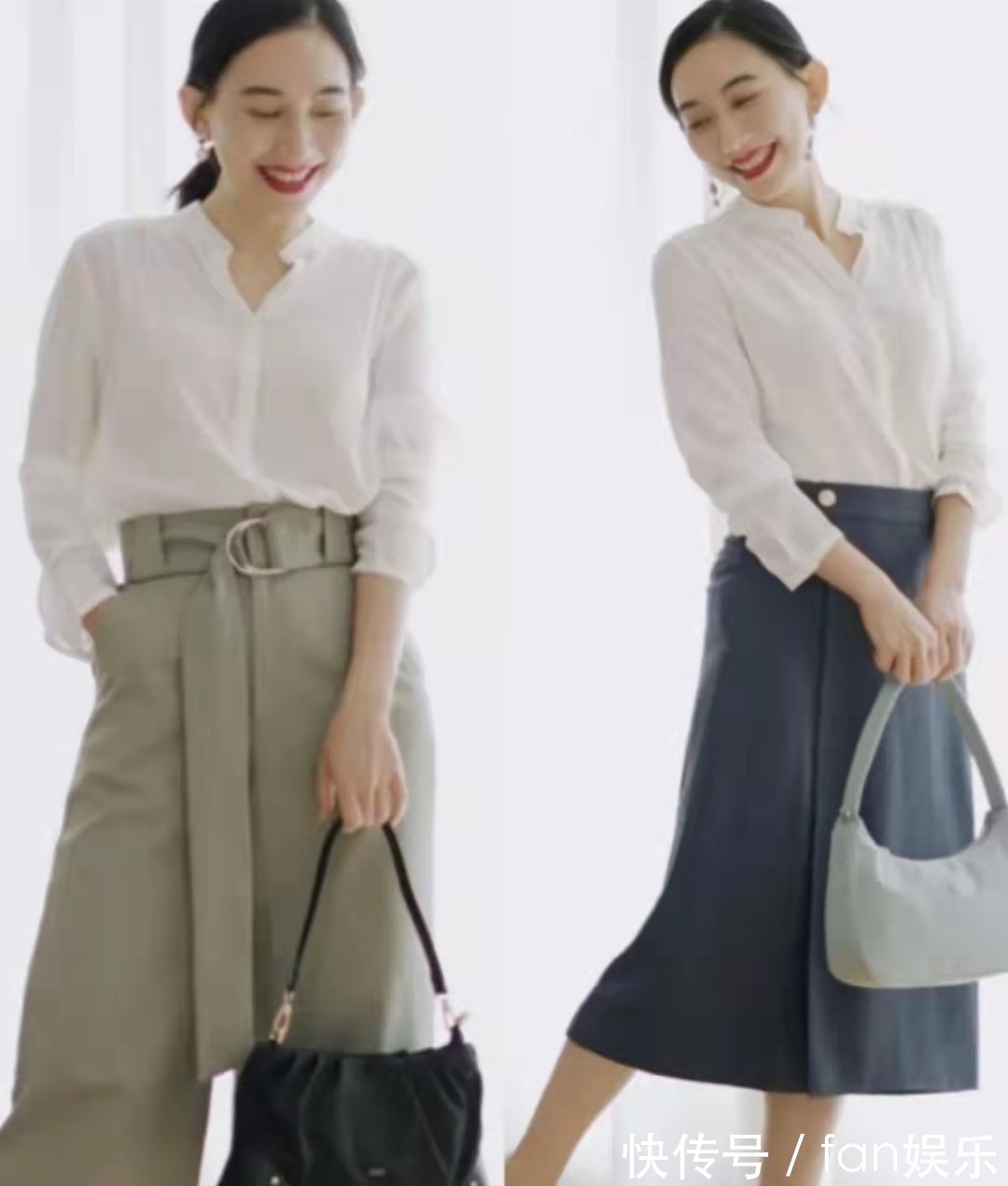 t恤 秋季多穿这4种“基础款”,一衣多穿实用又优雅,适合中年矮个子!