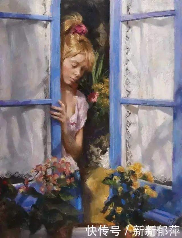 衬布#这位老画家笔下的人物身材,女人看了都羡慕!