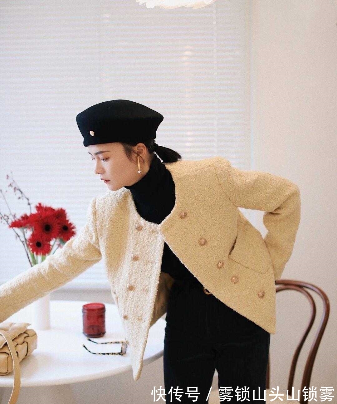 连衣裙 过年怎么穿保暖又洋气?借鉴这几套搭配,简约利落又有高级感