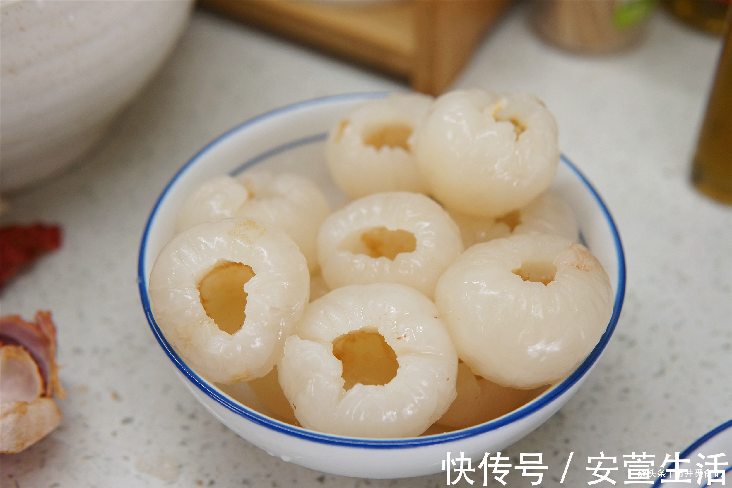 果肉|天太热，在家做点“荔枝冻”，一口一个，冰爽解暑，不用买雪糕了