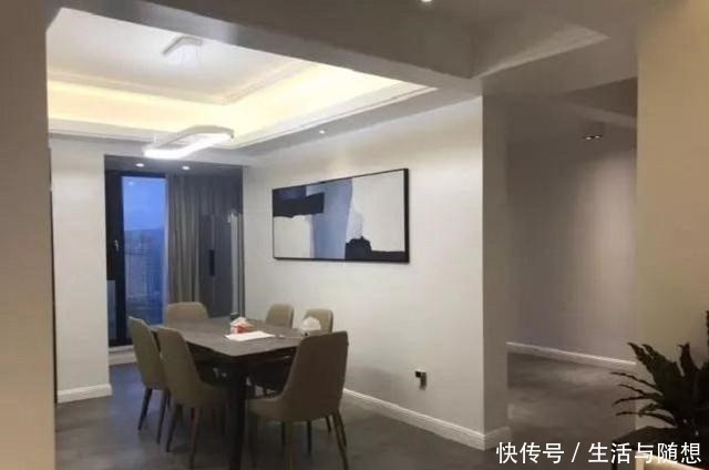 客厅|156平新房装修花了25万，还是头一回见阳台这样装，太漂亮了！