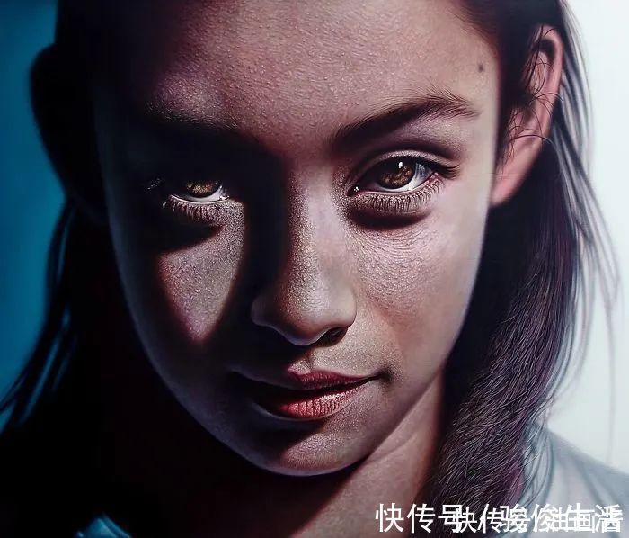 狂人@自称“狂人”的画家,画出极度写实的作品,照相机都被比下去了