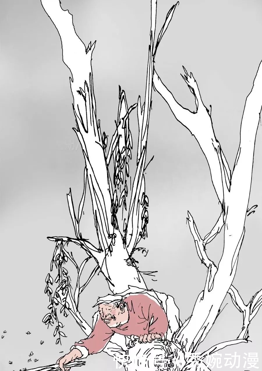 新连环画:刘老汉的烦恼之《收蜂》