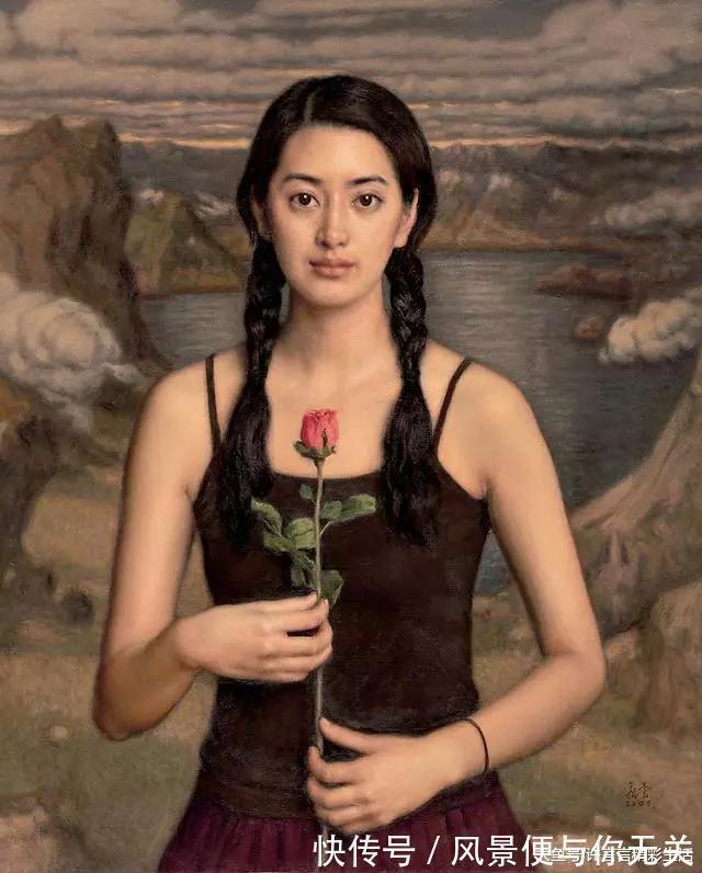 模特#从师生到夫妻,为她画人体,画作共拍出7179万的天价!