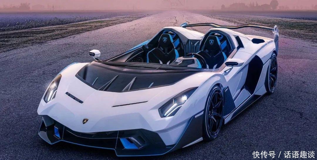 没有车顶的兰博基尼SC20发布,配V12