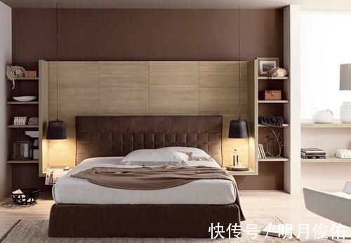 秀巢网|六种收纳型床头背景墙,连床头柜都可以省掉了