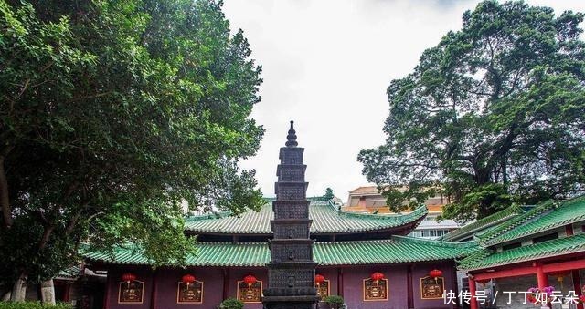  古庙|海创寺，楼下的一座古庙