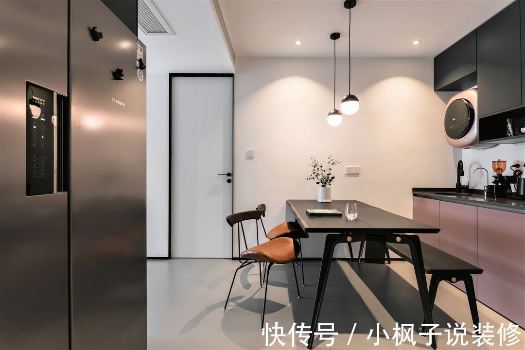 地板|去客厅化设计,不铺地板不铺砖,100㎡的家反而更时尚大气