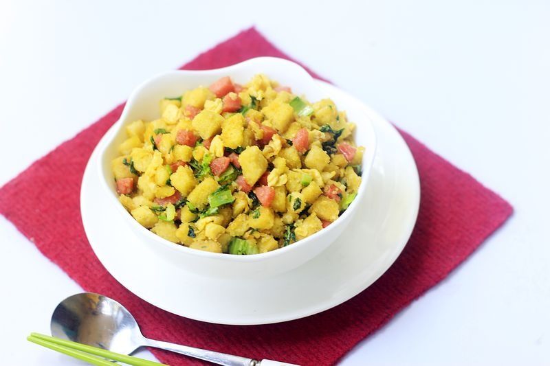 粗粮|想养胃就多吃它，金黄酥软，一锅炒出来，一家老小都能吃