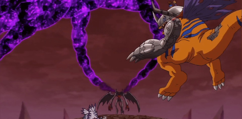 新种恶魔|新数码宝贝24集天使兽引导亚古兽,闪光暴龙兽登场