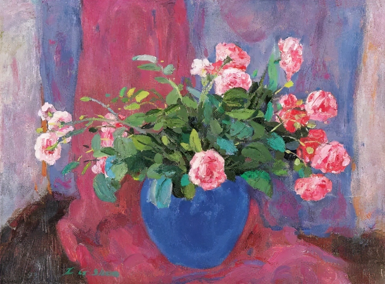 高级色彩,沈行工独特的诗意性油画