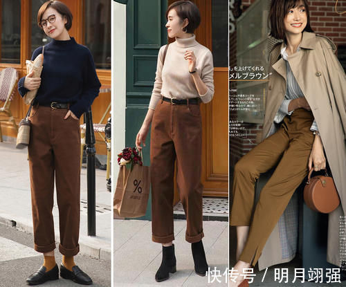 搭配 冬天裤子就选这3条,搭配毛衣、大衣、羽绒服好看又显瘦