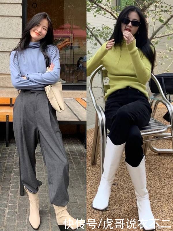 打底衫别总穿黑白灰，春季减龄还得靠彩色，单穿叠穿时髦又优雅