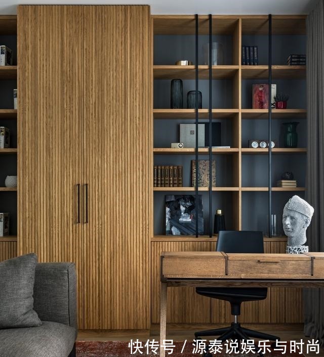 木色|她家的装修配色超时尚，全屋经典现代风，照着装没错的！