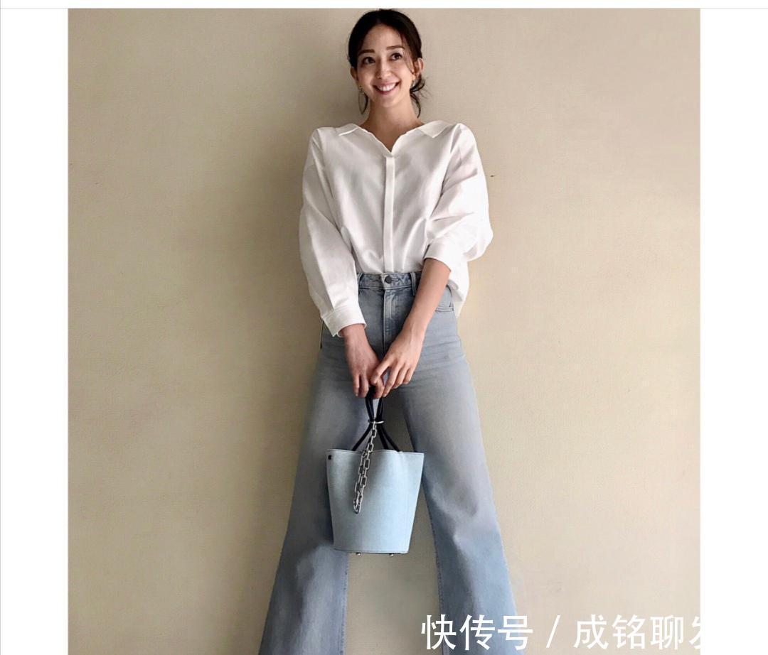 单品|基础款穿出高级感,日本达人松岛花才是时髦精,简单优雅又养眼