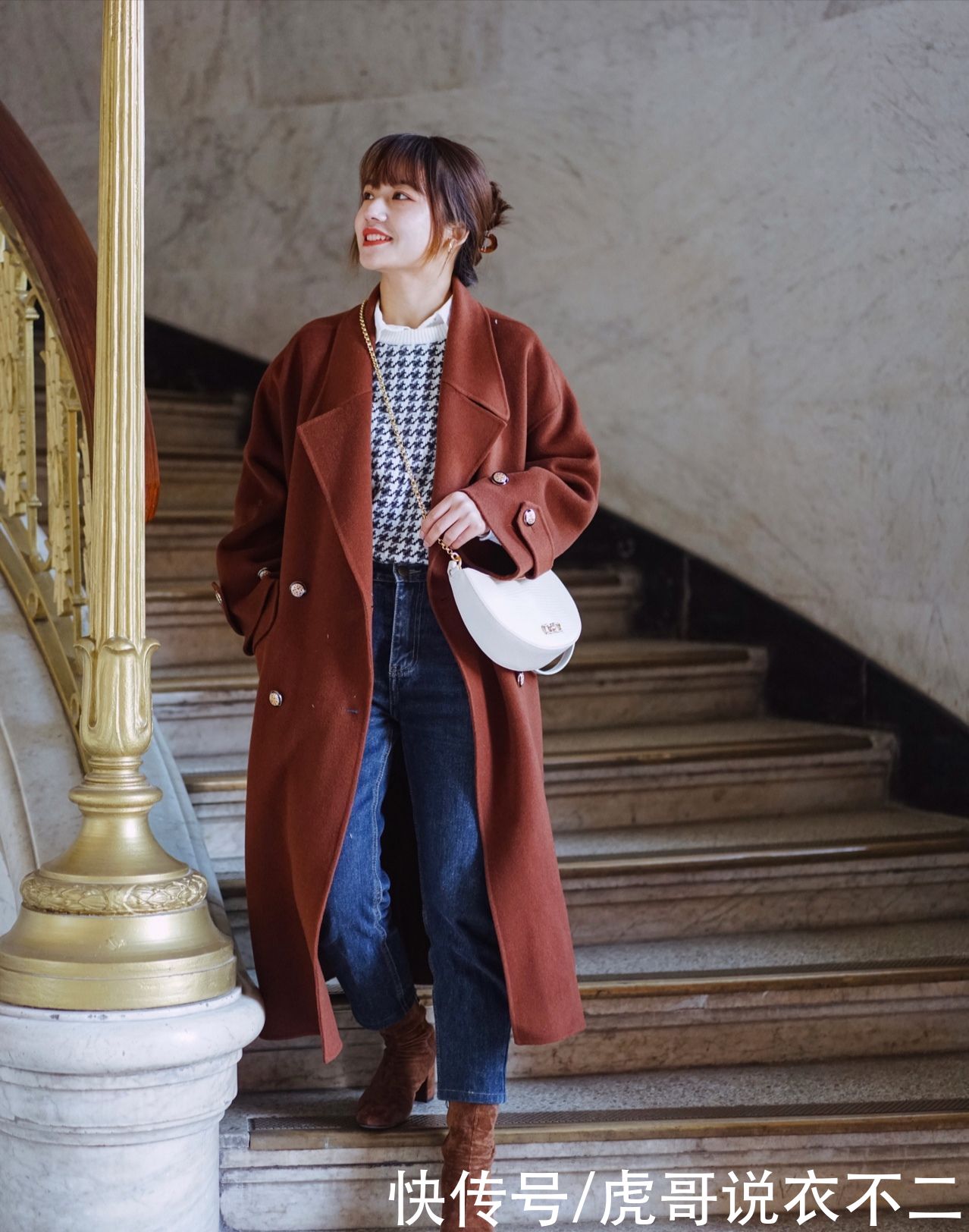 “微胖女生”能照穿的优雅穿搭，每一套都出彩，120斤也能穿