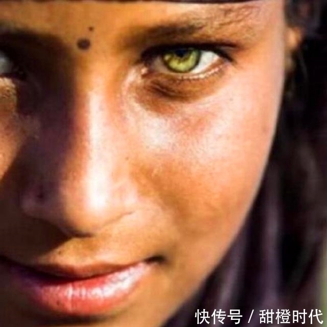 黄一蓝|世界上“最美”的9双眼睛,胜过一切美瞳,最后一个宛如天使!