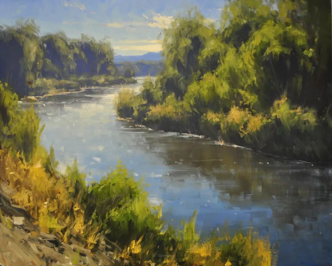 科罗拉多州@斯泰西·彼得森:半路出家的女画家,笔下的风景堪称一绝