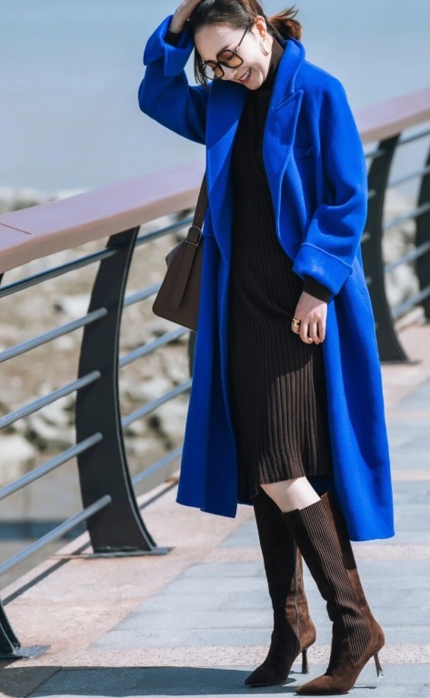 小姐姐|2021年冬季靴子“穿长不穿短”,掌握搭配精髓,轻松get超模腿!