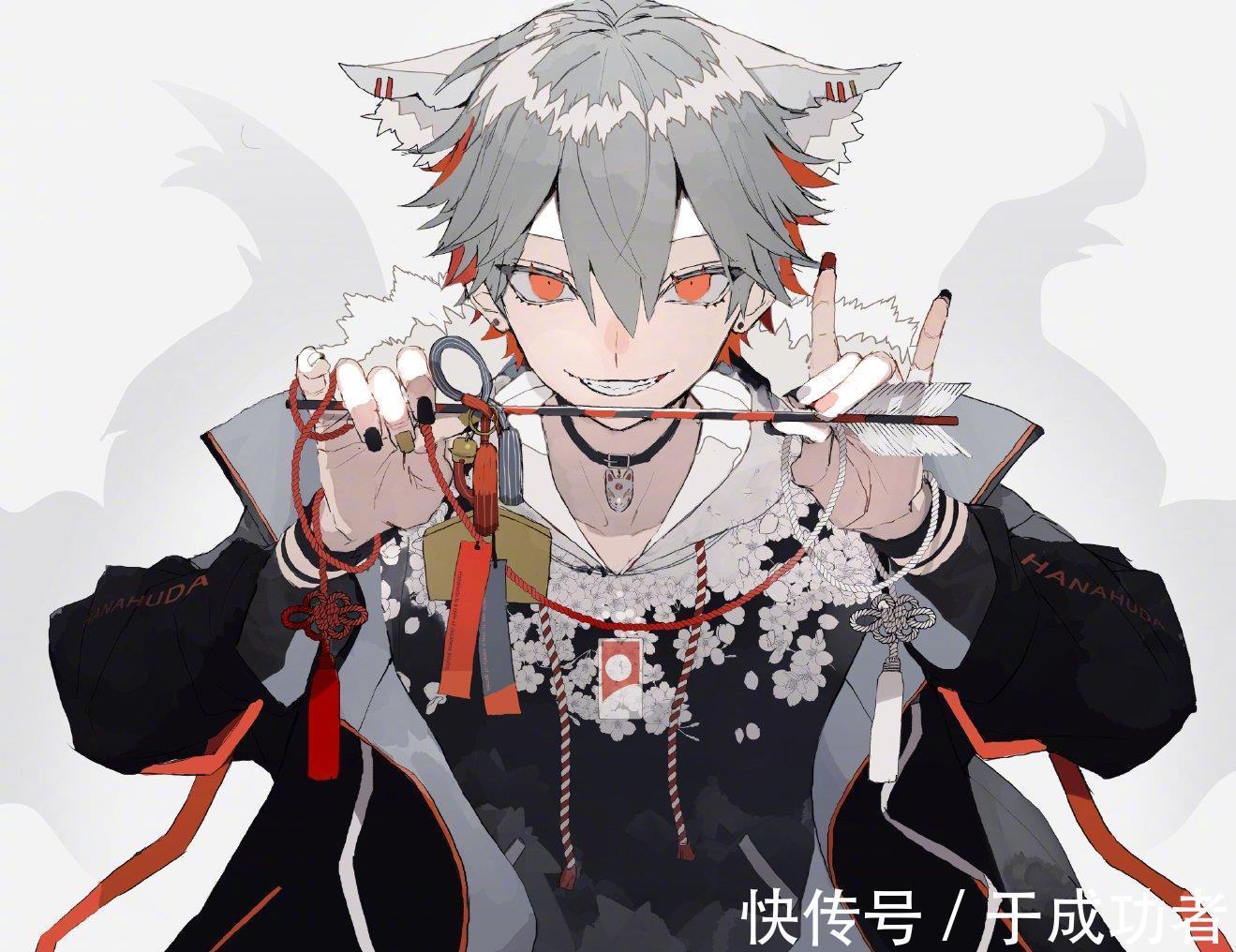 红眼睛的男主