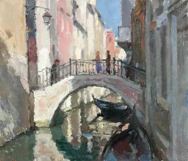 高级色彩,沈行工独特的诗意性油画