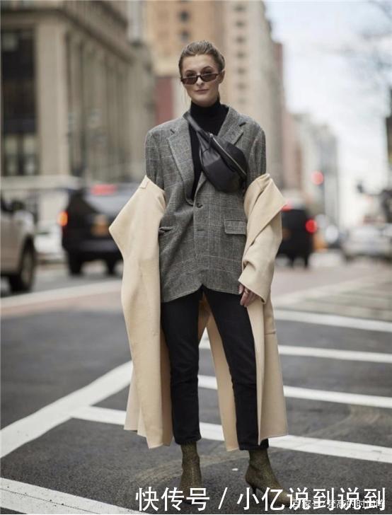 毛衣+裙装、大衣+踝靴才是今冬流行趋势，优雅高级，谁穿都好看