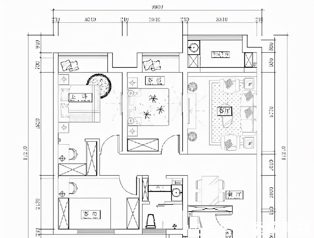 柜子|安徽90后夫妻,因太会布置而走红,把83㎡装得堪称收纳教科书