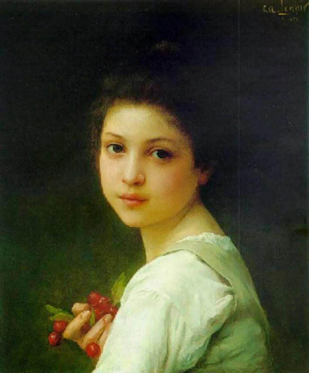 粉红玫瑰@法国画家 查尔斯笔下的仙女,用“风华绝代”形容,真不为过