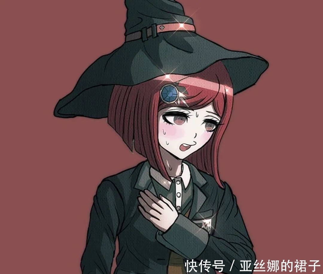 《弹丸论破》梦野秘密子，为数不多活下来的成长系角色，动漫头像