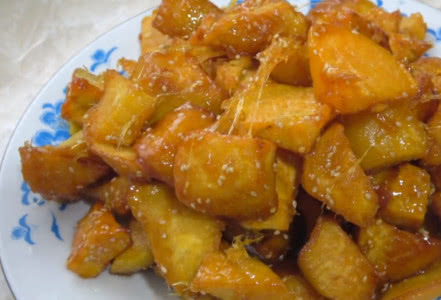 地瓜这样简单制作,孩子抢着吃,非常的香甜美味有营养