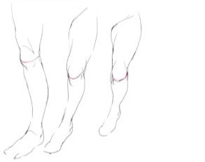 体积感|人体比例不会?膝盖画不好?教你大腿体积感的画法教程!