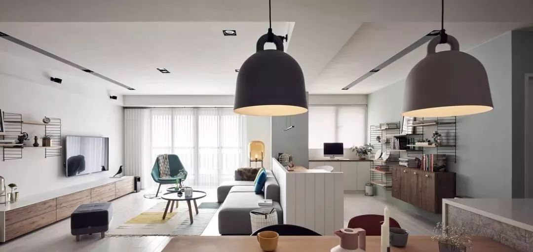 书房|客厅要是这样装,一间变两间!