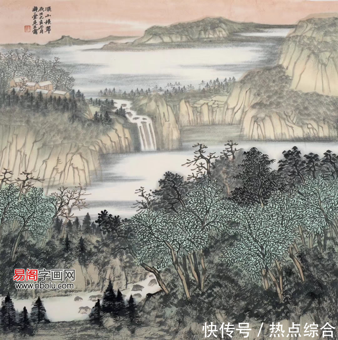 诗意性$画家王宁,开中国山水画之古意新格