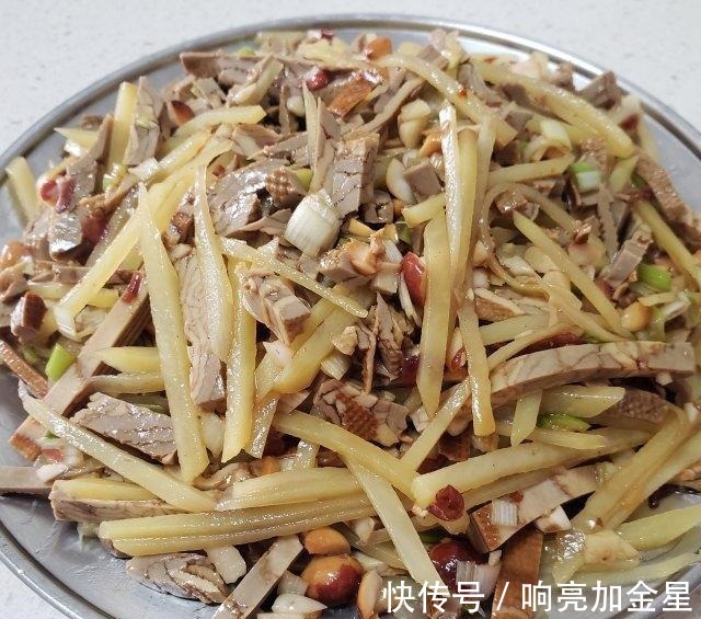 开胃|凉拌土豆丝五香豆腐，开胃爽口，做法简单！