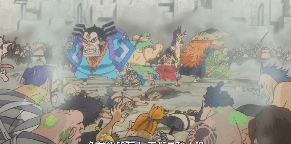 凯多|海贼王949集凯多的威慑力和路飞的号召力,最终还是路飞赢了