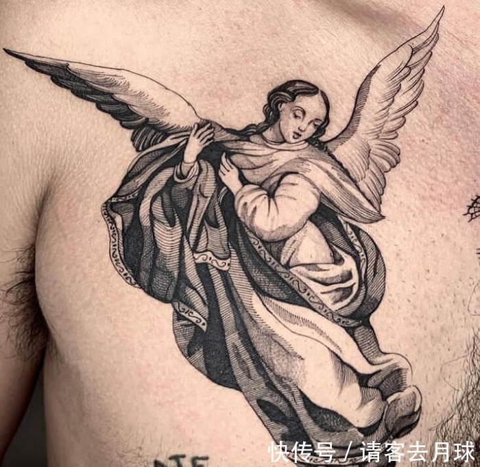 线条|每一根线条它们都在认真的表达自己 好看的线条结构纹身(一)