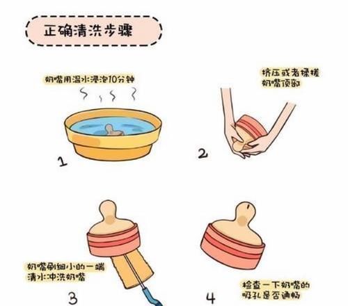 孩子|开水烫奶嘴很“敷衍”,这样做父母太天真,无形中给宝宝造成伤害