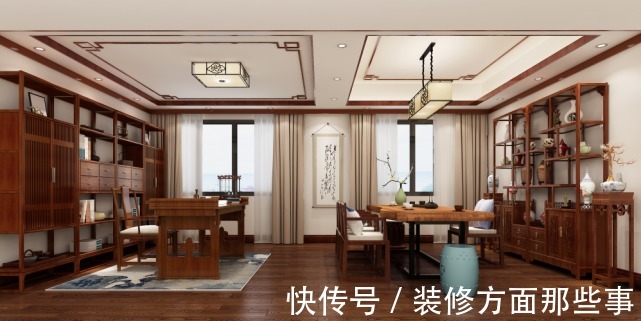 起居室|300平四居室,超越了一切的物质中式美