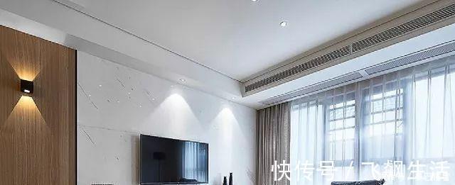 居室|130平三居室，全屋大白墙，原木色柜子，简约极了，客厅最大气