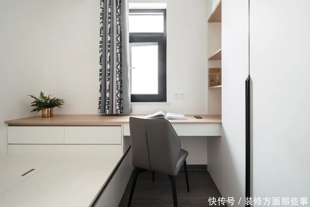 厨房|113㎡现代简约,厨房这样设计太聪明,通透亮堂,颜值还高!